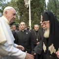 Rencontre entre le pape François et le patriarche Elie de Géorgie @ L'Osservatore Romano