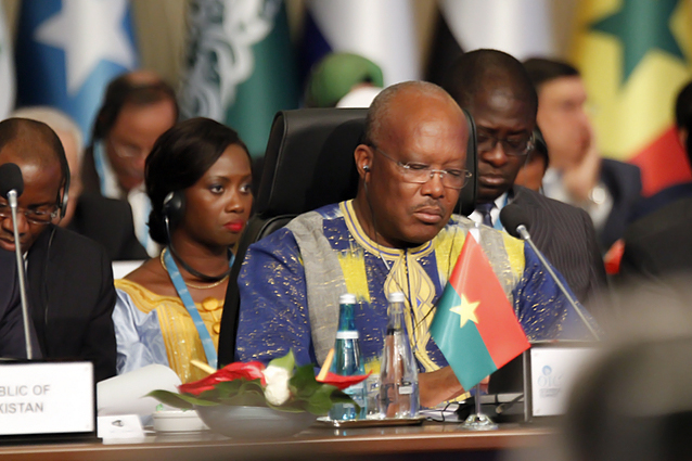 M. Kaboré, président du Burkina Faso © http://presidence.bf