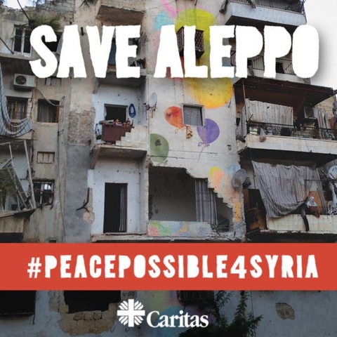 Sauver Alep, campagne de Caritas Internationalis