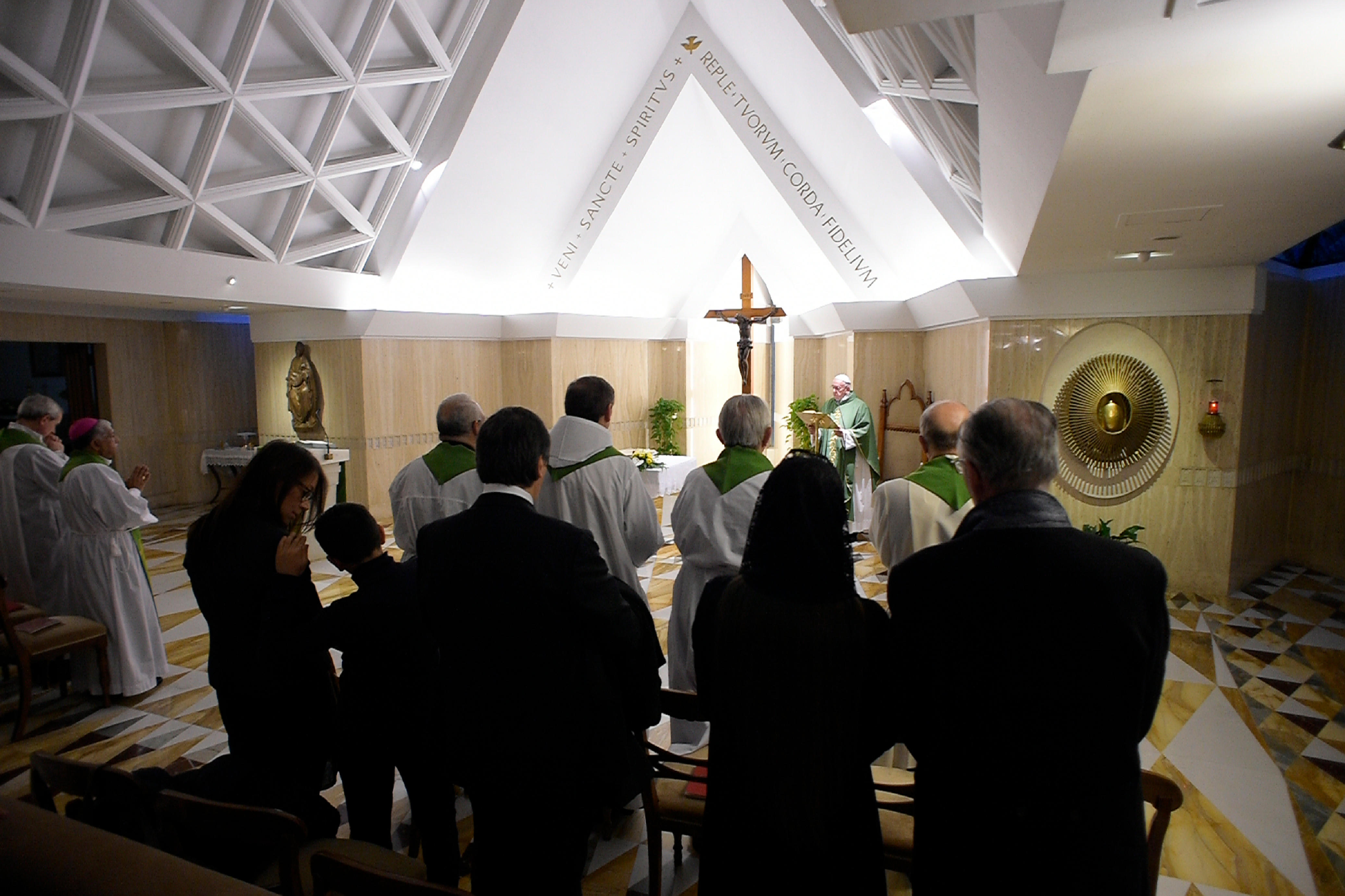 Messe à Sainte-Marthe © L'Osservatore Romano