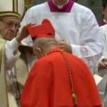 Consistoire pour la création de nouveaux cardinaux, capture CTV