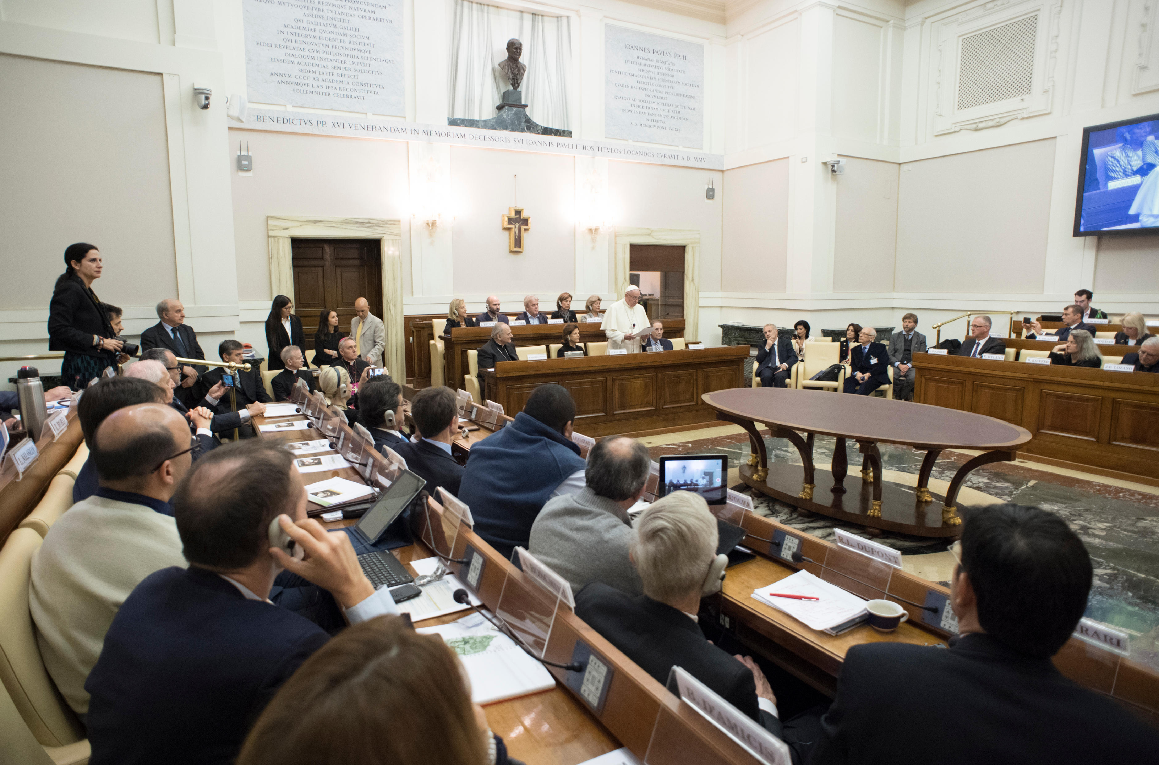 Congrès sur les drogues à l'Académie des sciences © L'Osservatore Romano