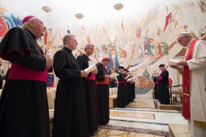 Rencontre avec Mar Gewargis III, catholicos de l'Eglise assyrienne de l’Orient © L'Osservatore Romano