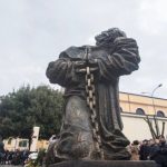 Statue en l'honneur des martyrs à Shkodër © Radio Vatican