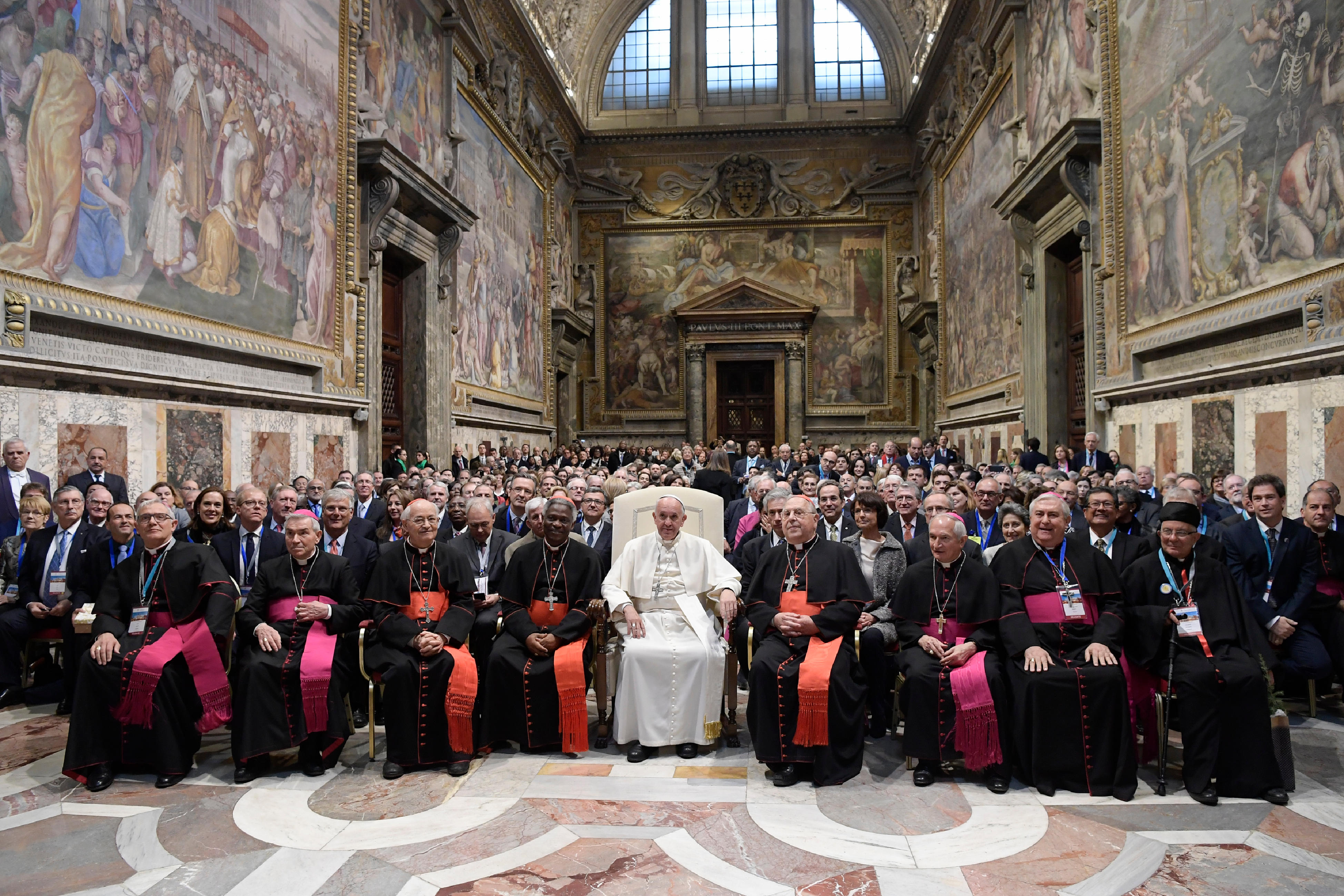 Rencontre avec des associations d'entrepreneurs catholiques © L'Osservatore Romano