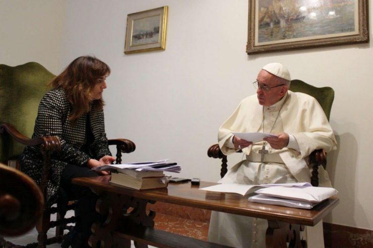 Interview du pape François par Stefania Falasca © Avvenire