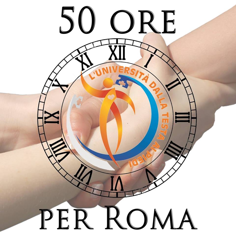 Page Facebook des "50 heures pour Rome"