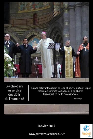 Intention de prière du pape François, Janvier 2017