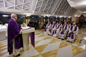 Messe à Sainte-Marthe © L'Osservatore Romano