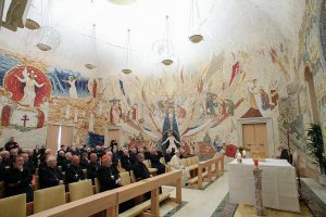 Prédication du p. Cantalamessa © L'Osservatore Romano