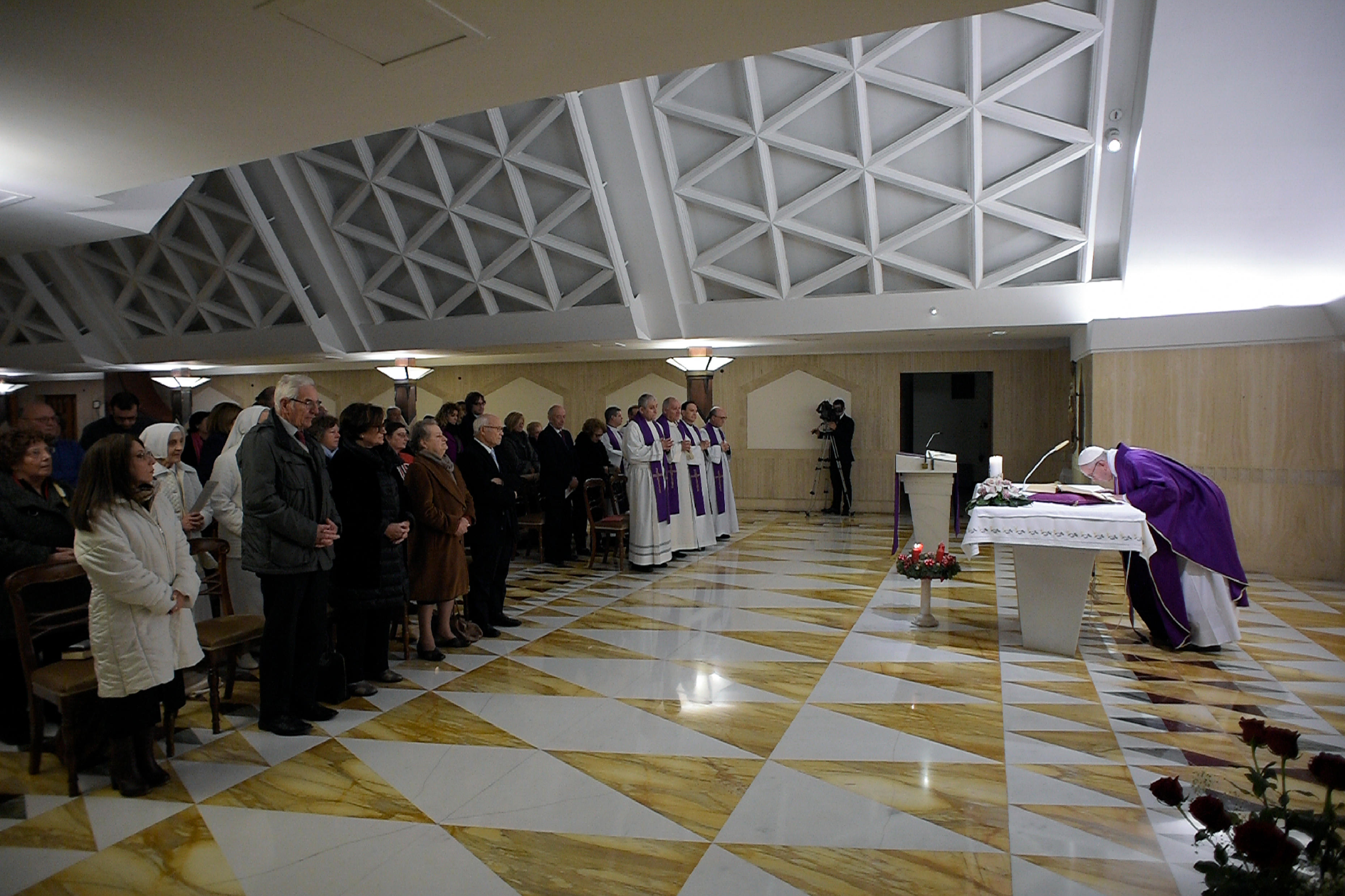 Messe à Sainte-Marthe © L'Osservatore Romano