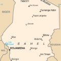 Carte du Tchad © Wikimedia commons / CIA