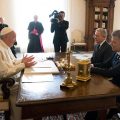 Le pape fait se rencontrer les présidents de colombiens © L'Osservatore Romano