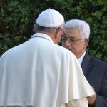 Le pape et Mahmoud Abbas, capture CTV