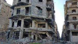 Alep, Syrie © Twitter Cor Unum