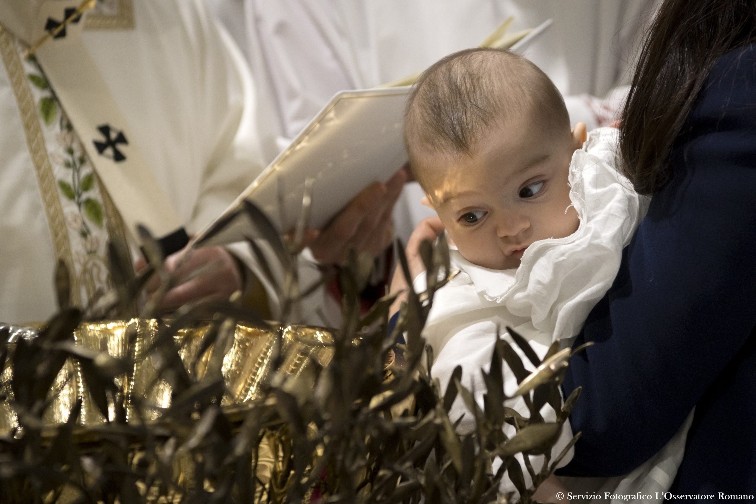 Baptême, Chapelle Sixtine © L'Osservatore Romano