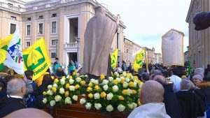 Procession avec la statue de saint Antoine, abbé © Zenit, Sergio Mora