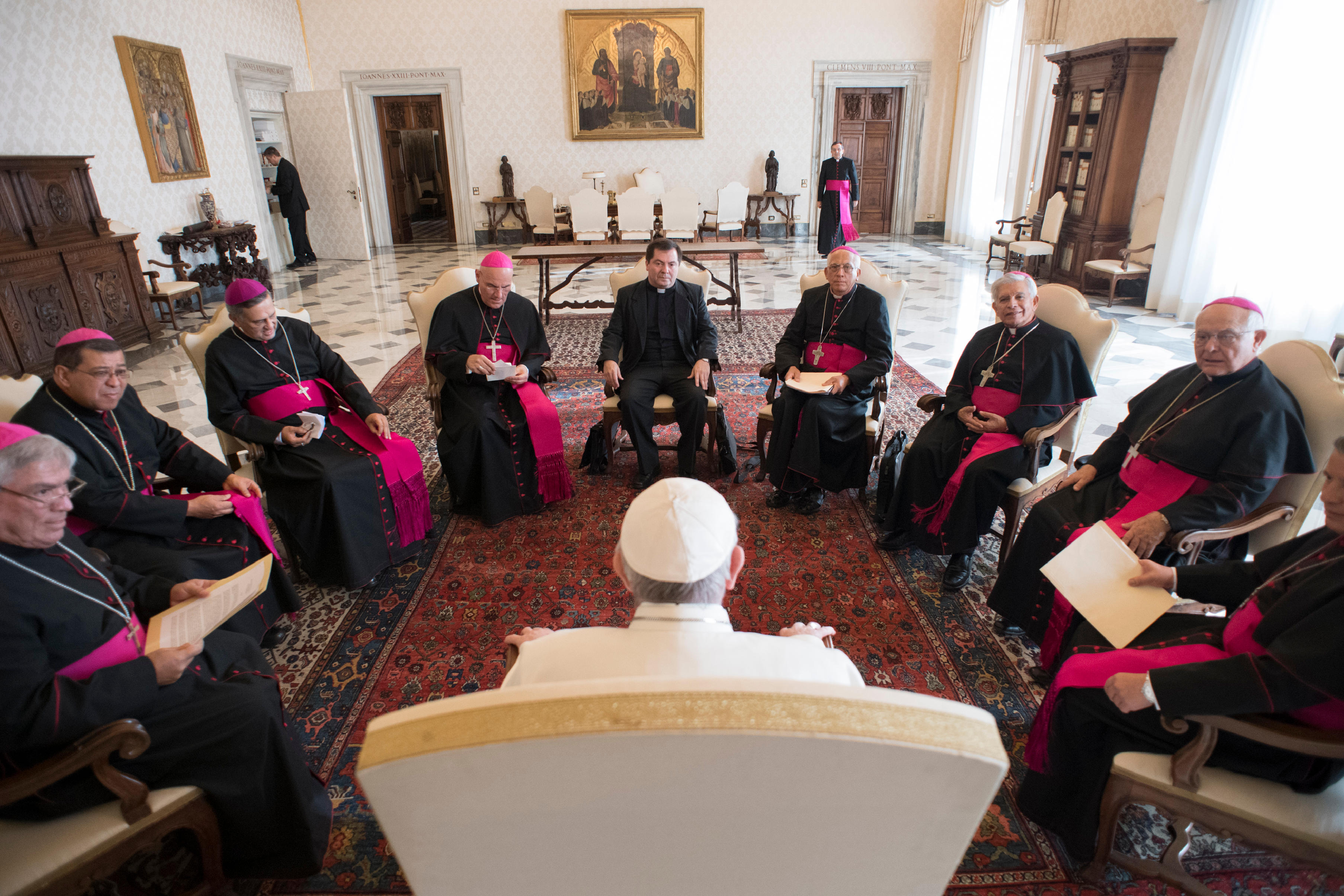 Les évêques du Costa Rica en visite ad limina © L'Osservatore Romano