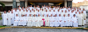 Assemblée des évêques philippins, Manille, janvier 2017, courtoisie de la CBCP