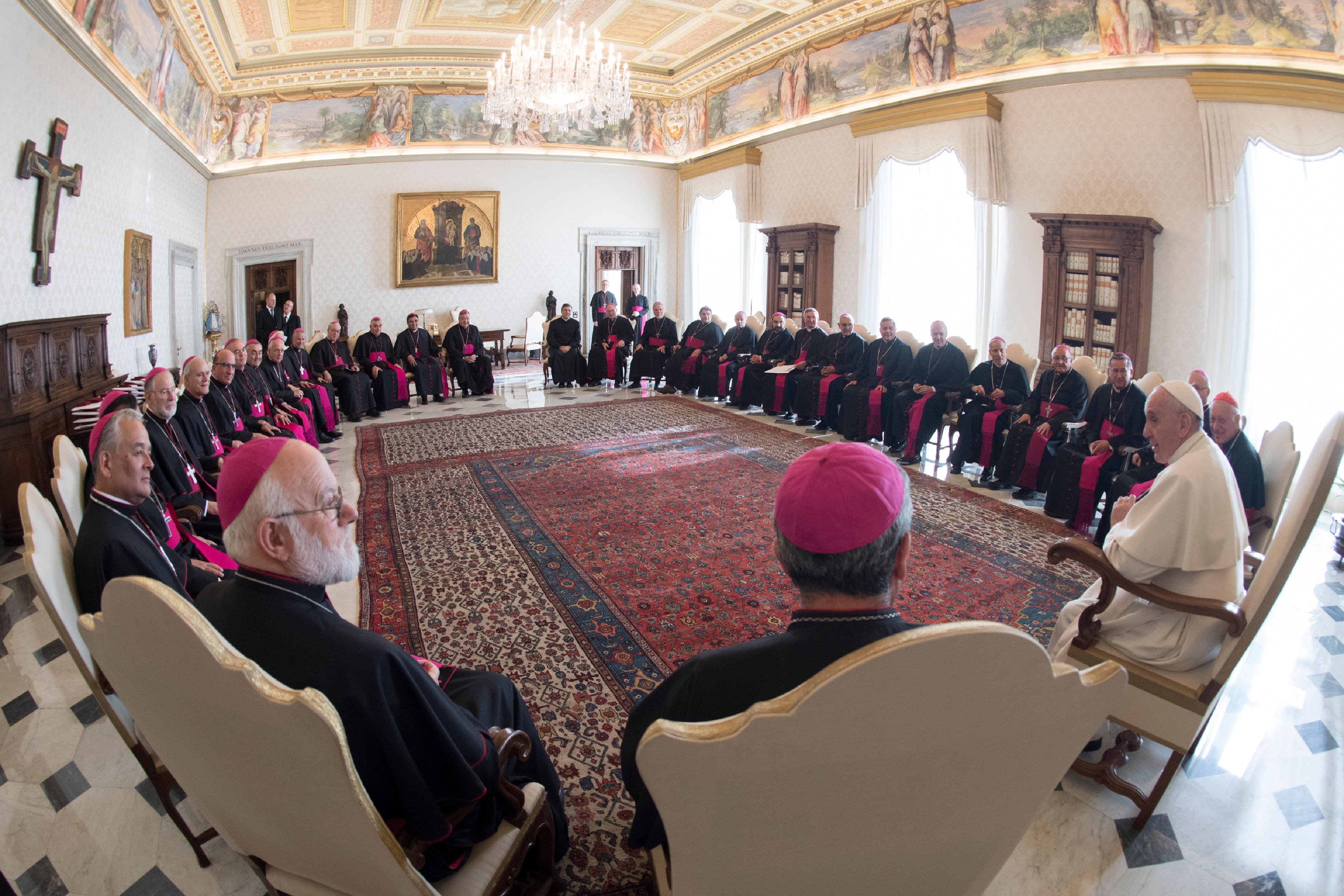 Les évêques du Chili en visite ad limina © L'Osservatore Romano