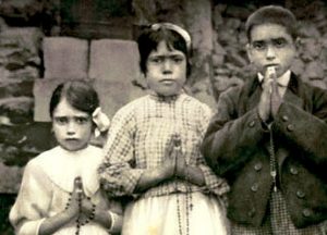 Les trois pastoureaux de Fatima, sanctuaire de Fatima