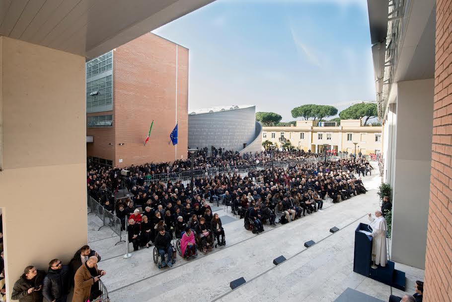 Visite à l'université Roma Tre © L'Osservatore Romano
