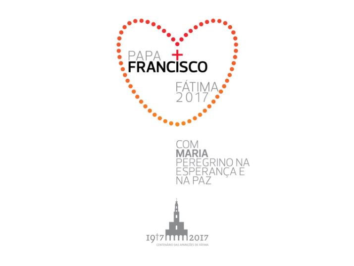 Logo du pèlerinage du pape à Fatima