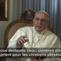 Vidéo du Pape, mars 2017, capture d’écran