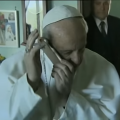 Le pape François téléphone à Adele, Capture TV2000