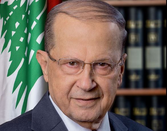 Michel Aoun, président du Liban © Wikimedia Commons / Mgchammas