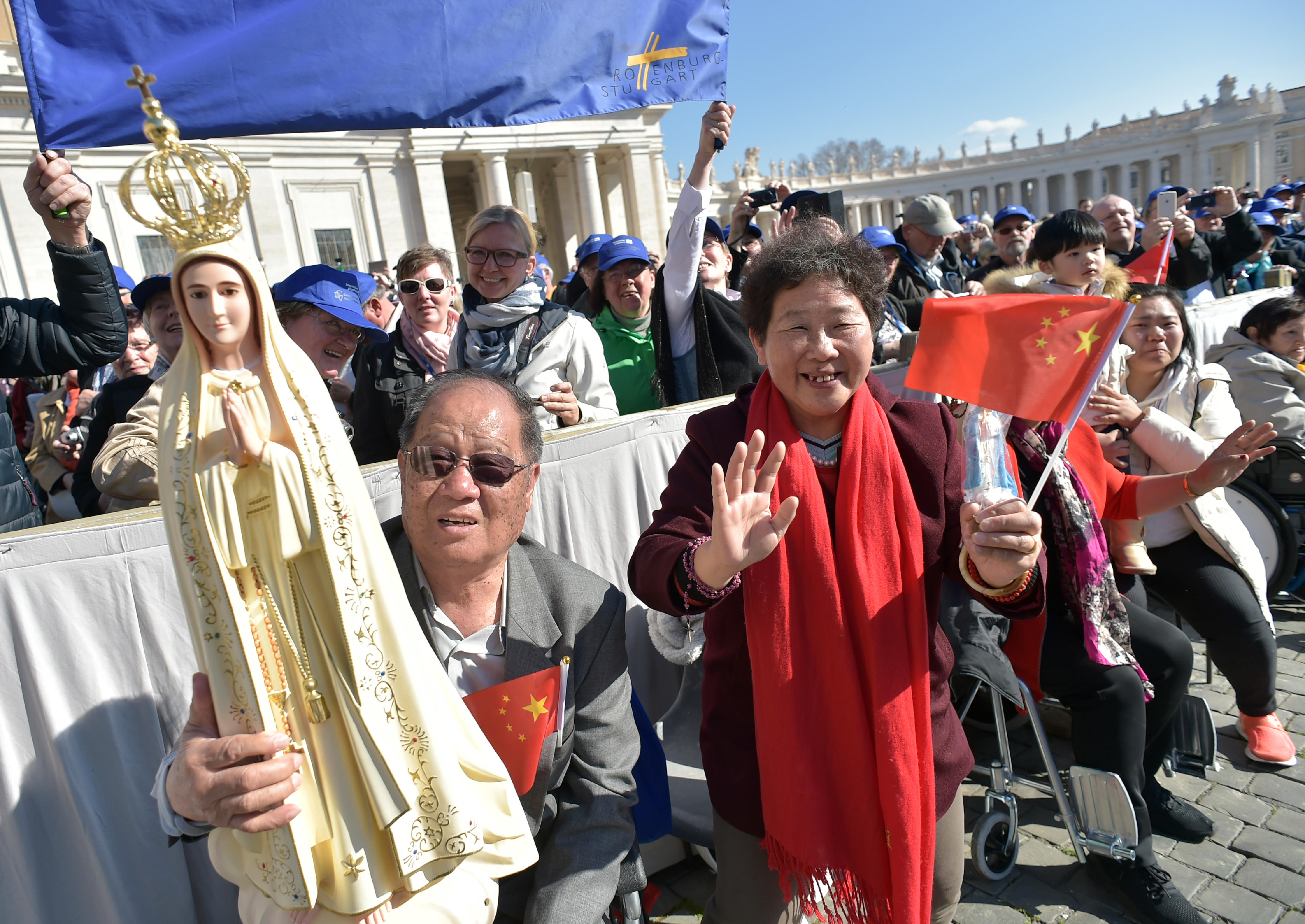 Pèlerins chinois à l'audience générale © L'Osservatore Romano
