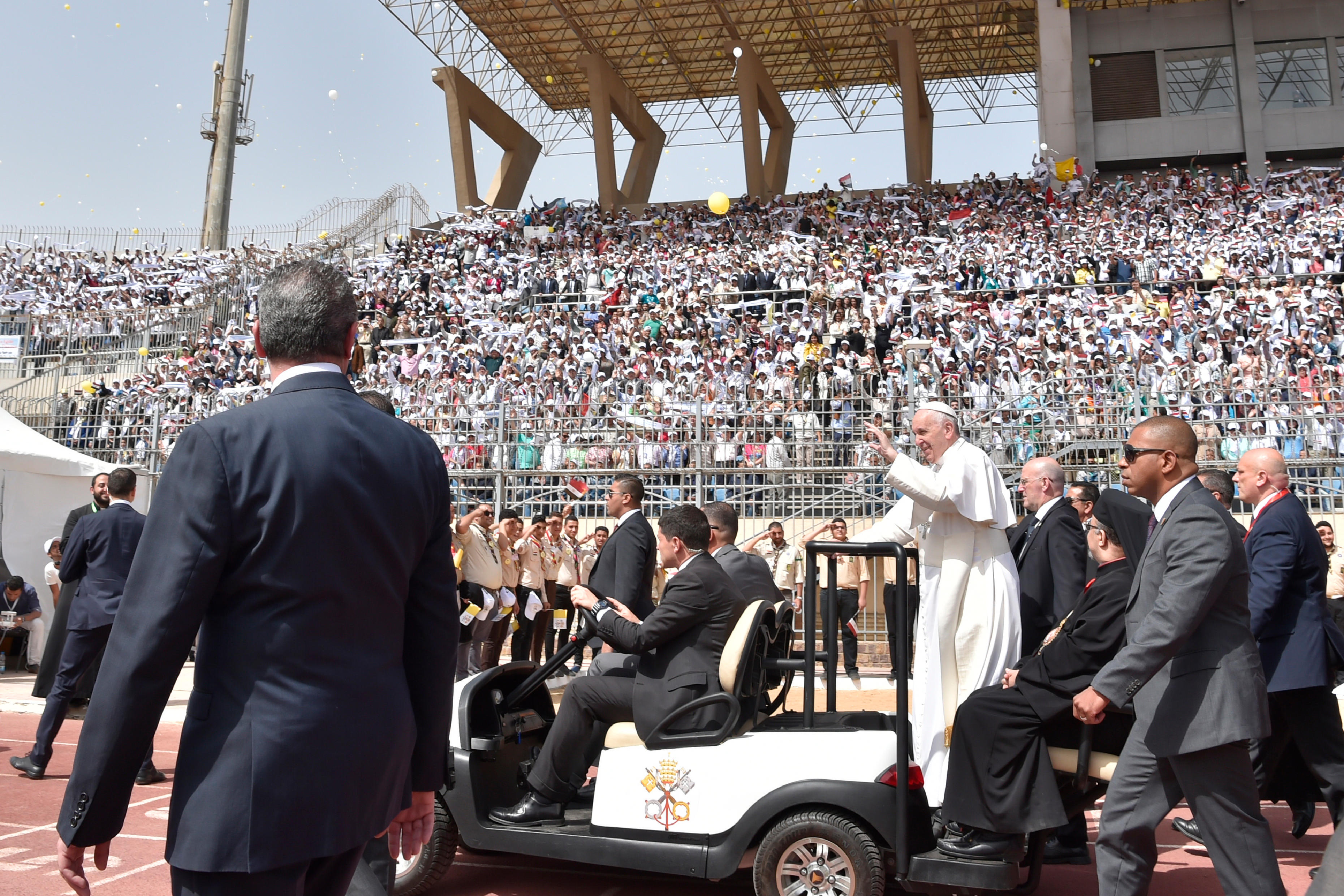 Messe au Stade du Caire, Egypte © L'Osservatore Romano