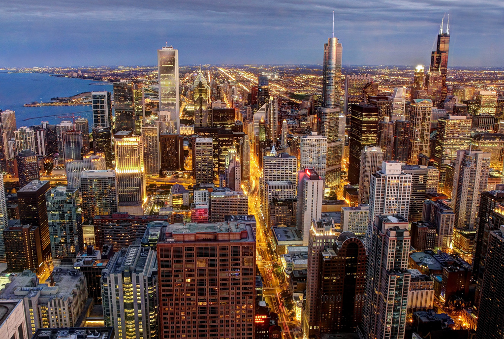 Chicago © Allen McGregor via Wikimedia Commons