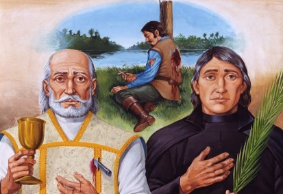 André de Soveral, Ambrosio Francisco Ferro, et Mateus Moreira, martyrs du Brésil