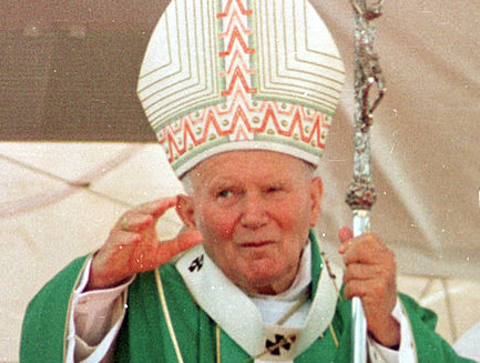 Jean-Paul II © Wikimedia Commons / José Cruz/Abr