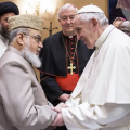 Responsables musulmans britanniques au Vatican © L'Osservatore Romano