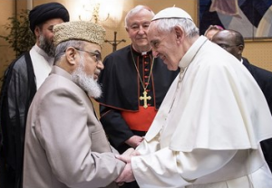 Responsables musulmans britanniques au Vatican © L'Osservatore Romano