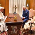 Audience du pape François, courtoisie de l'Ambassade britannique près le Saint-Siège