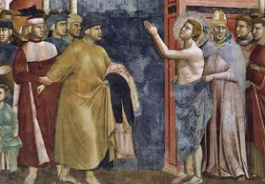 Dépouillement de saint François d'Assise © sanfrancesco.org