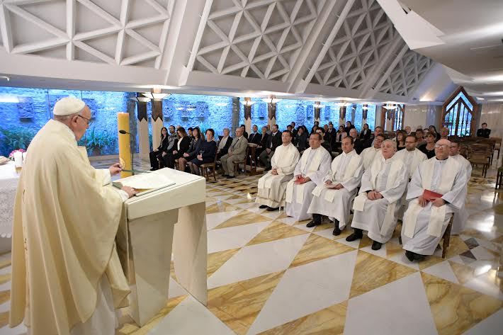 Sainte-Marthe 8 mai 2017 © L'Osservatore Romano