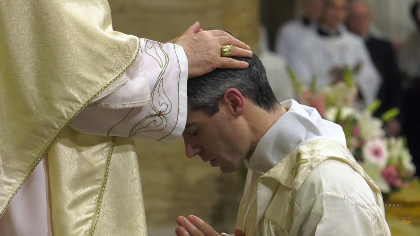 Ordinations, 29 avril 2017, capture Opus Dei