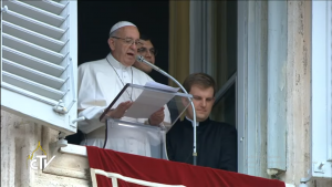 Regina Caeli, 7 mai 2017, capture CTV