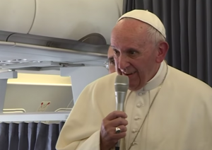 Conférence de presse, capture TV2000