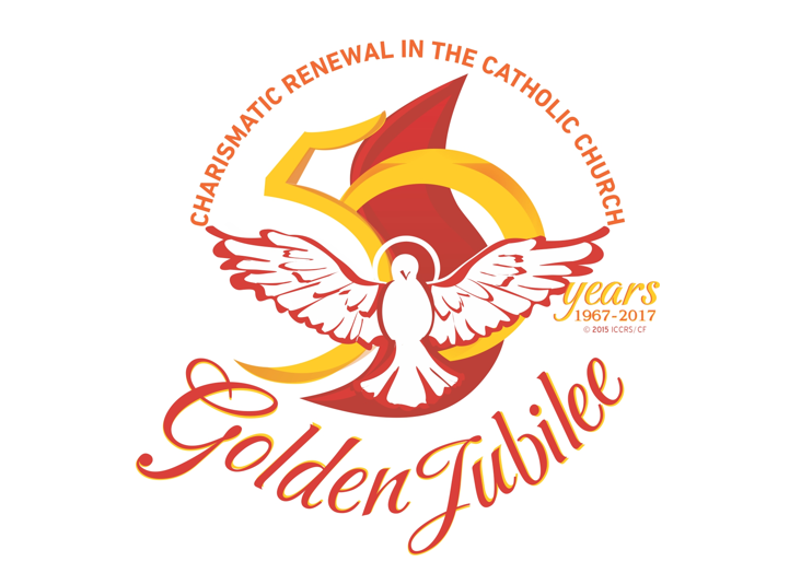 Logo du Jubilé d'Or du Renouveau charismatique