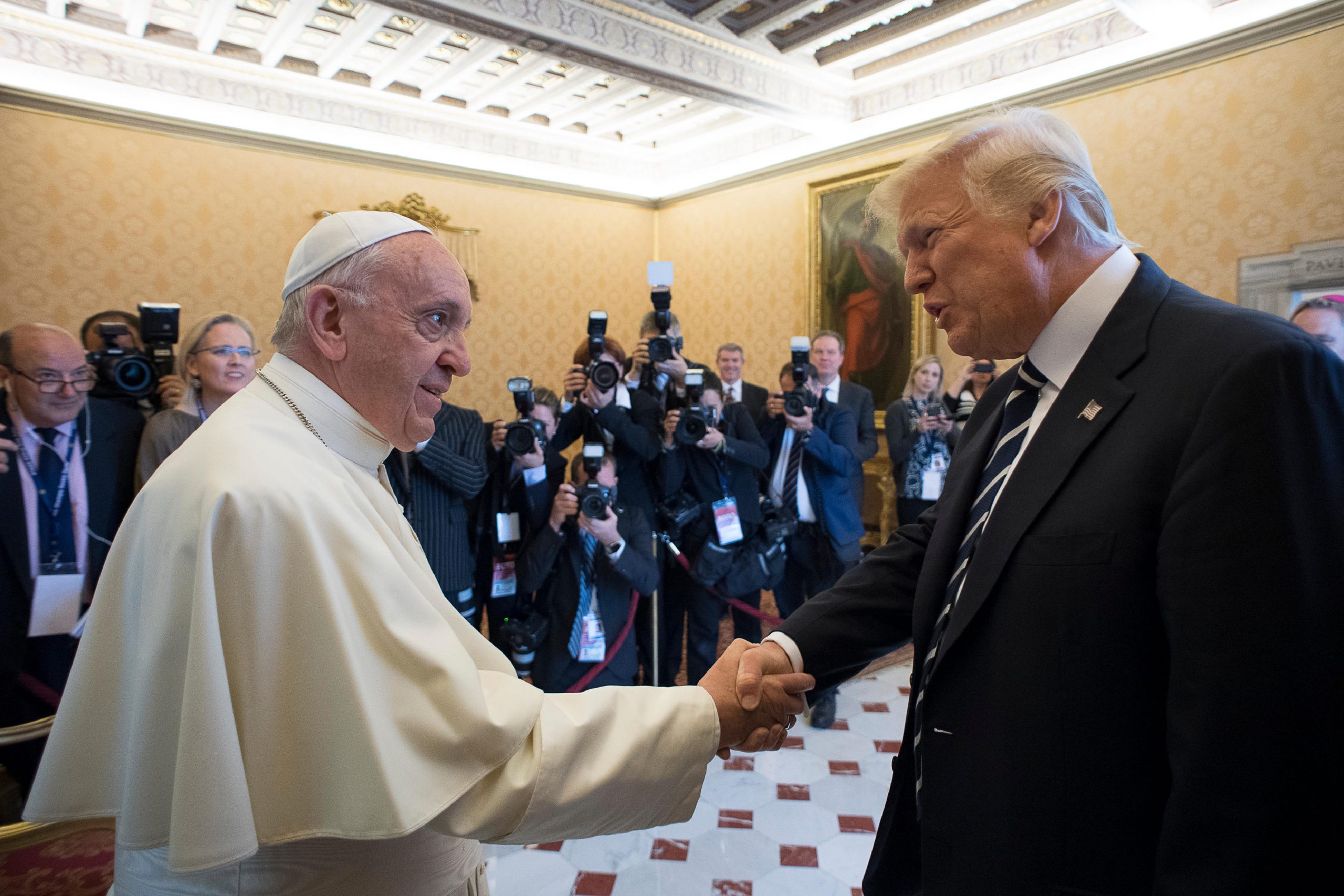 Visite du président Trump au Vatican © L'Osservatore Romano