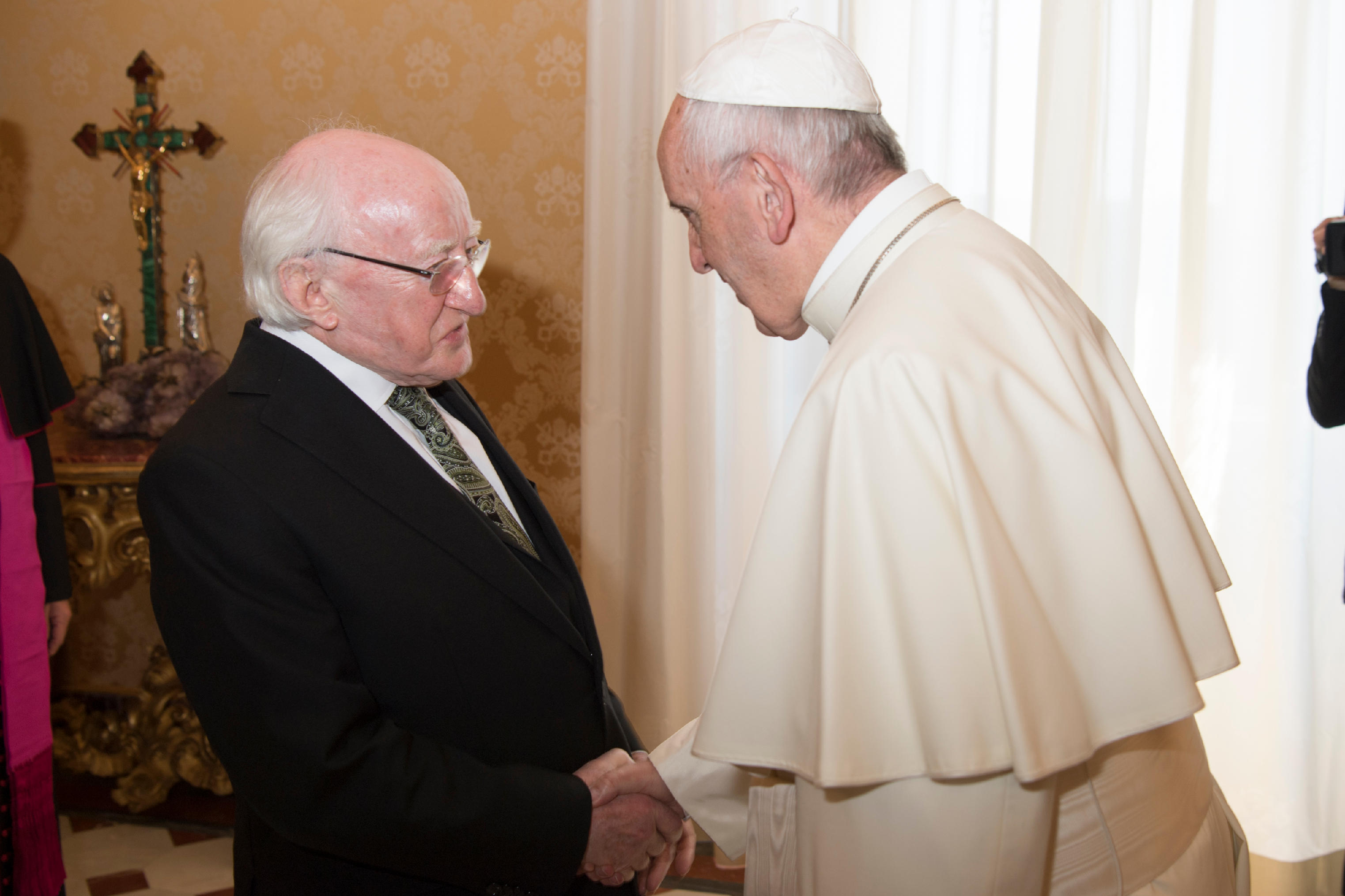 Michael Higgins président de l'Irlande © L'Osservatore Romano