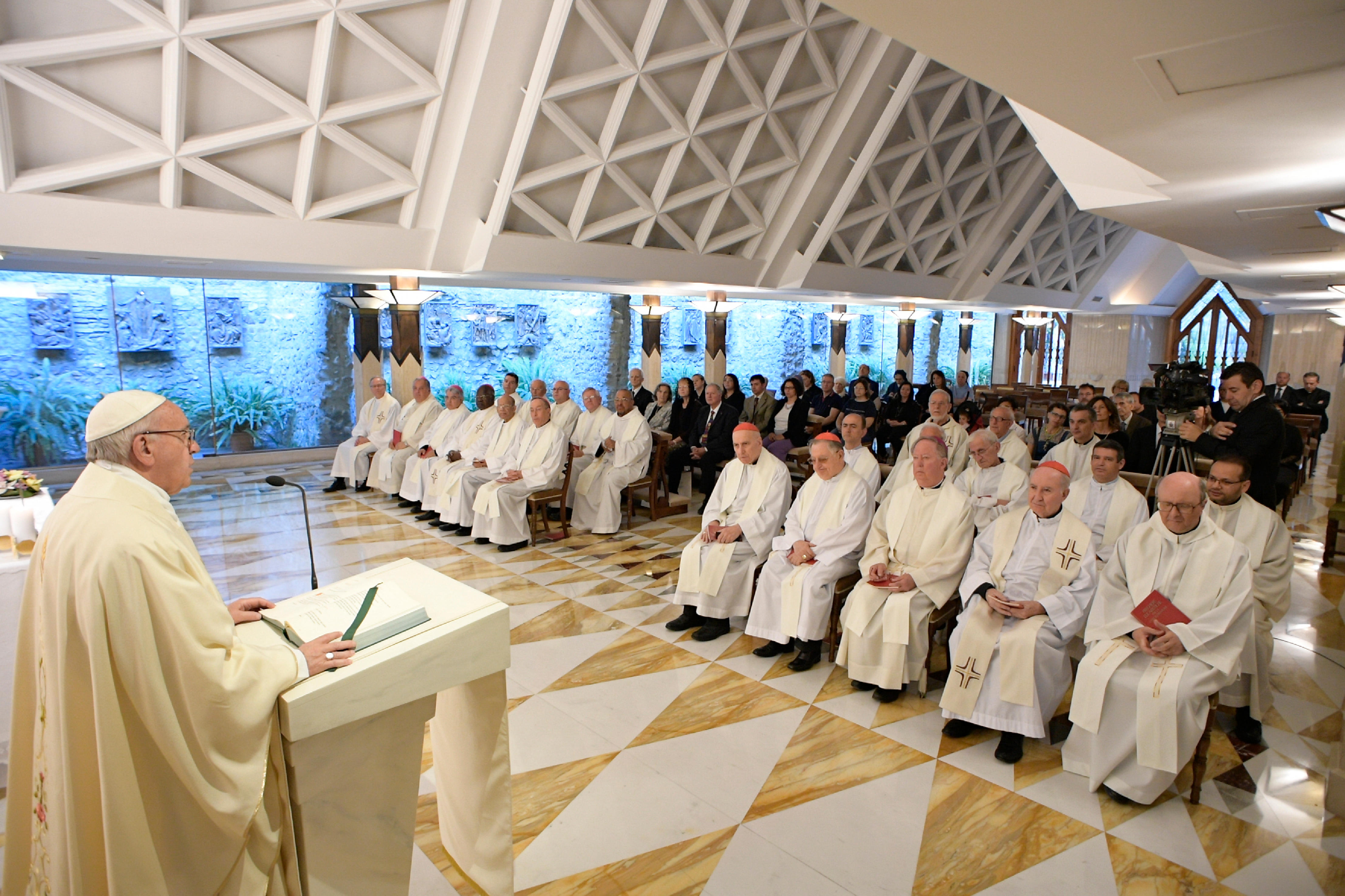 Messe du 13 juin 2017 à Sainte-Marthe © L'Osservatore Romano