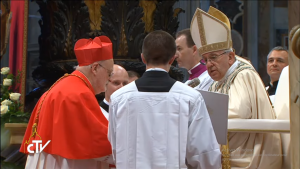 Card. Arborelius, Consistoire 28/06/2017, capture CTV