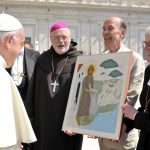 Icône de saint François d'Assise offerte par une délégation suédoise © L'Osservatore Romano