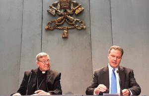 Point presse du card. Pell et de Greg Burke 29/06/2017 © ZENIT - HSM
